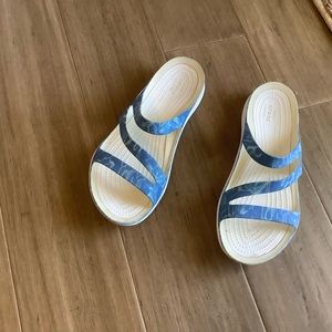 Crocs sandals size 8